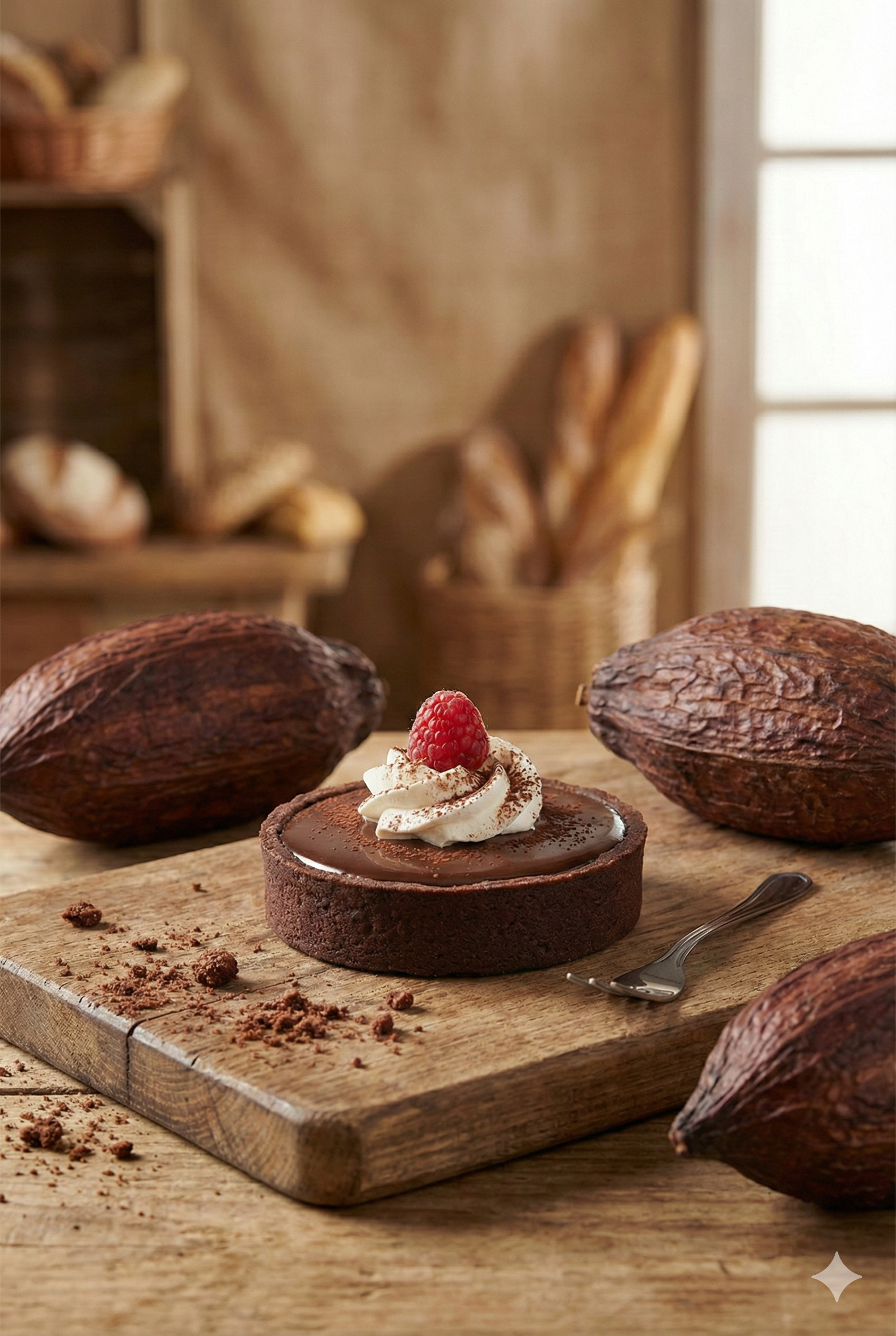 Mini tarta de chocolate