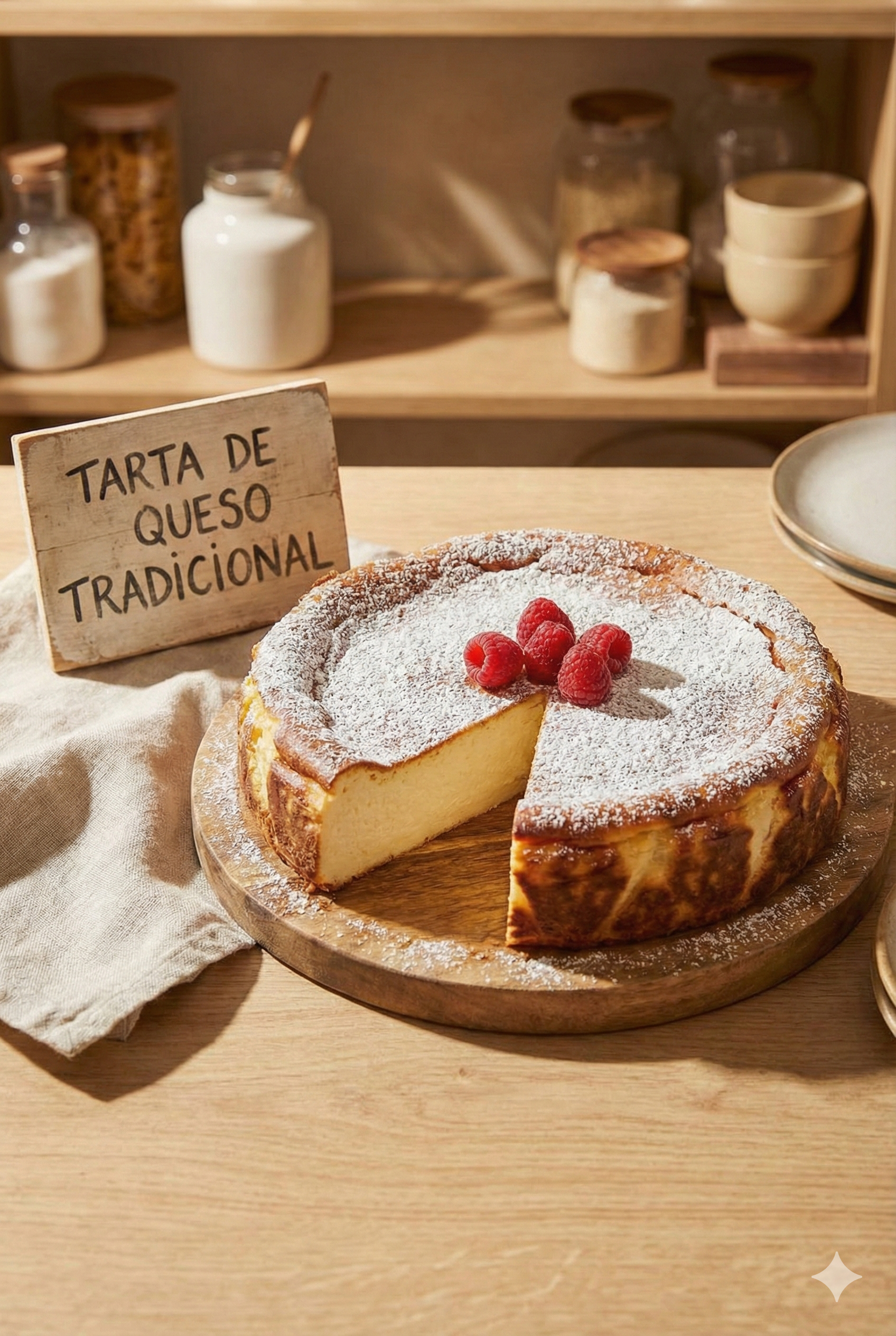 Tarta de queso tradicional